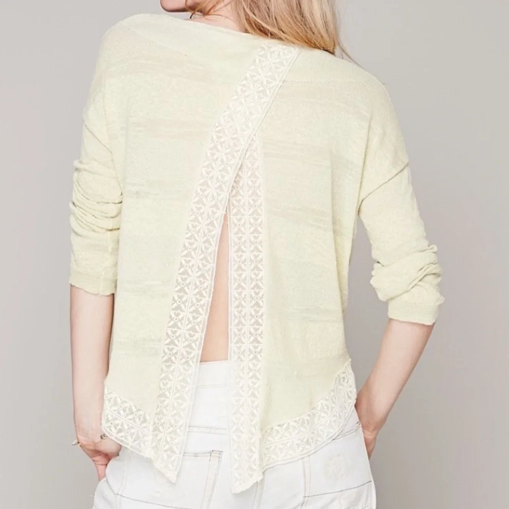Free People semi sheer